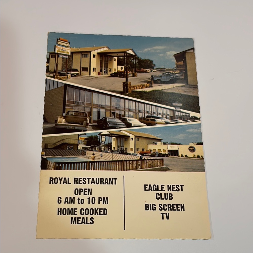 Vintage Royal Restaurant Postcard -Tulsa Oklahoma